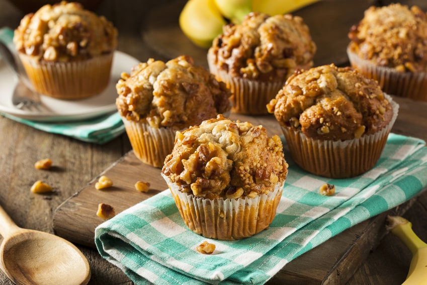 Rezept für Bananenmuffins ohne Zucker ♥ Ernährung ohne Zucker