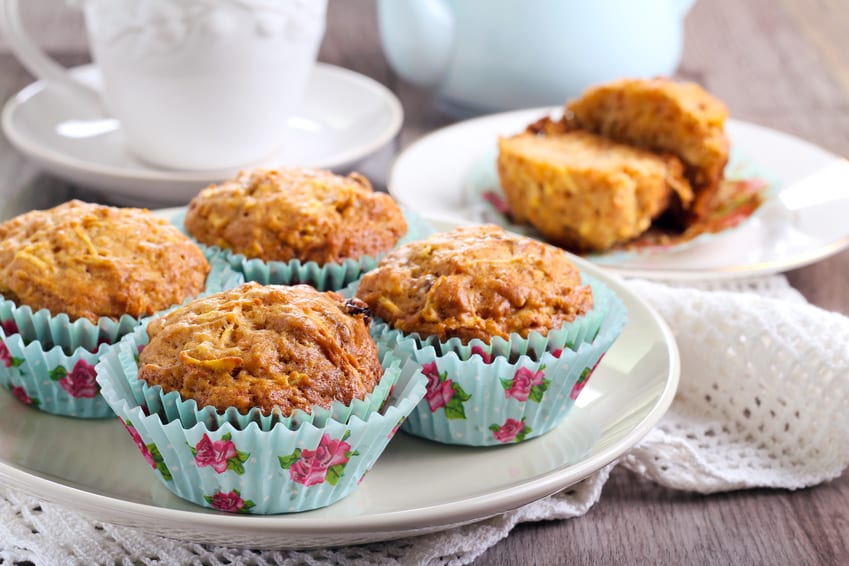 Apfel-Vollkornmuffins ohne Zucker ♥ Ernährung ohne Zucker