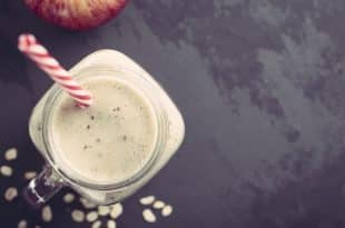 Haferflocken-Smoothie ohne Zucker