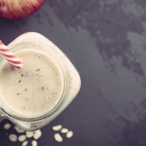 Haferflocken-Smoothie ohne Zucker