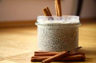 Rezept für einen Zimt-Chia-Pudding