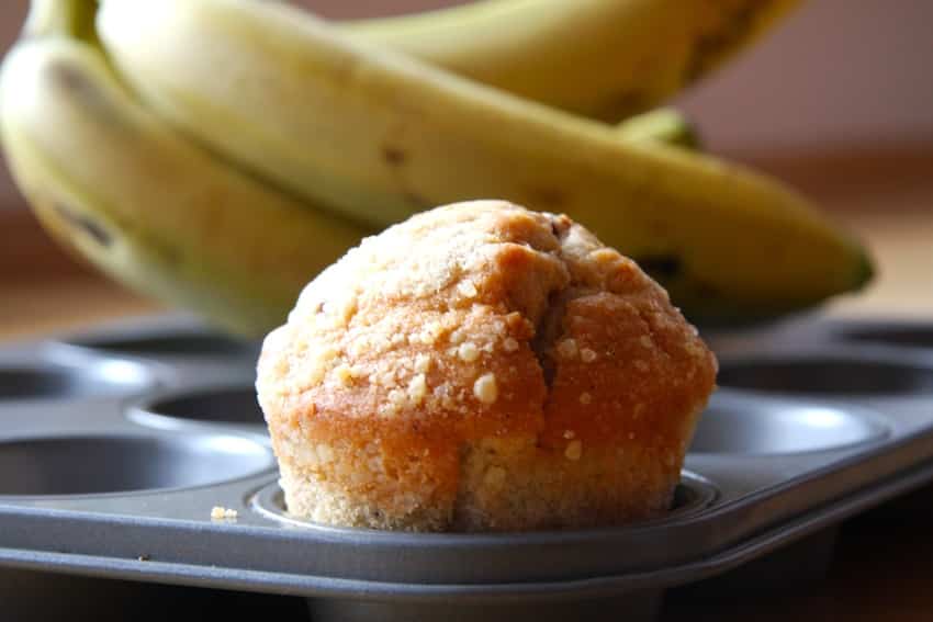 Bananenbrot-Muffins für Kinder