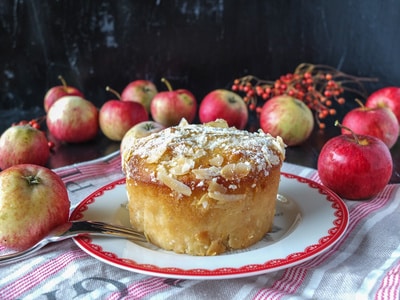 Rezept für schnelle Apfel-Quinoa-Küchlein