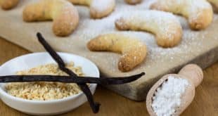 Rezept für Vanillekipferl ohne Zucker für Babys