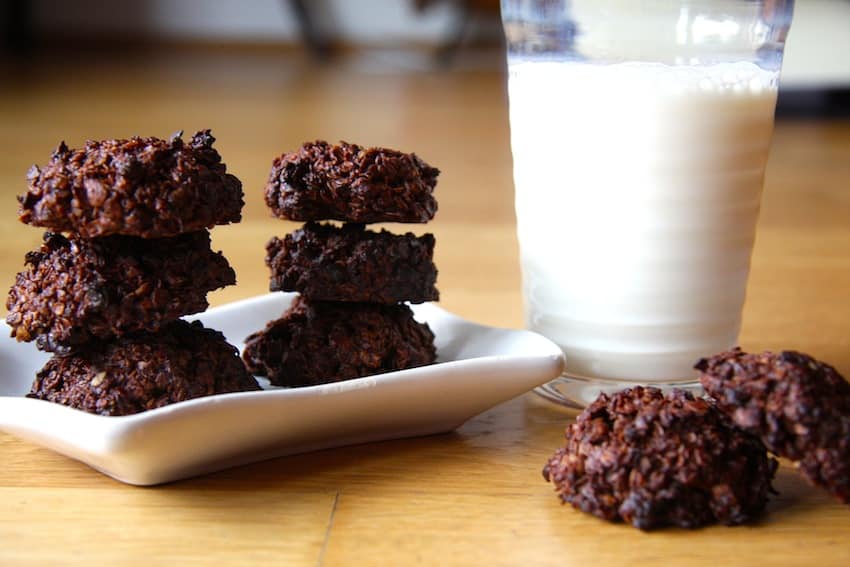 Rezept Schoko-Haferkekse ohne Zucker ♥ Ernährung ohne Zucker