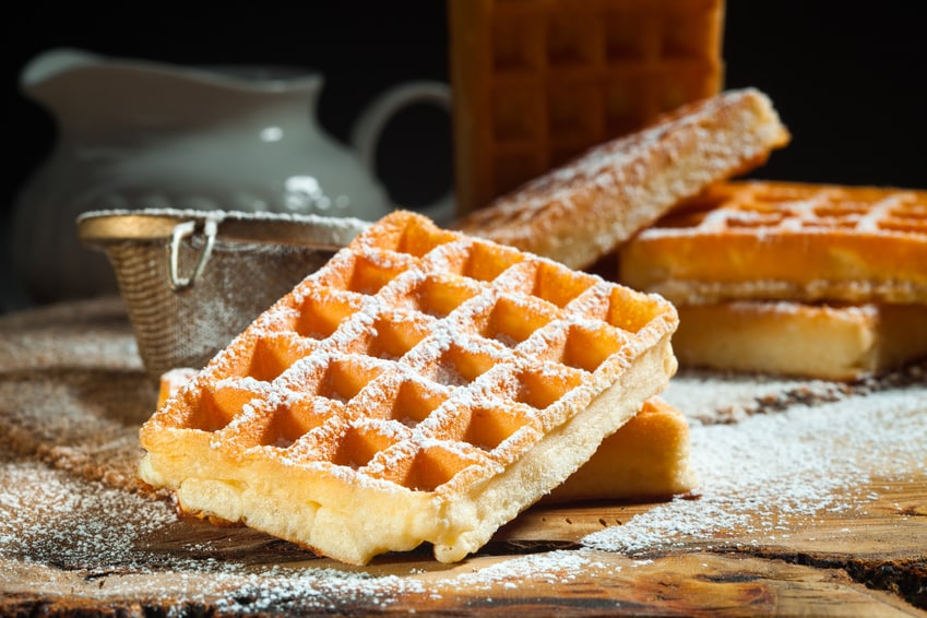 Rezept für Waffeln ohne Zucker