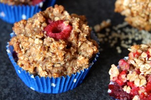 Rezept für Beeren-Quinoa-Muffins ohne Zucker