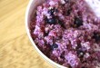 Rezept für Blaubeer-Quinoa-Porridge ohne Zucker
