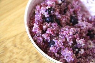 Rezept für veganes Quinoa-Porridge ohne Zucker