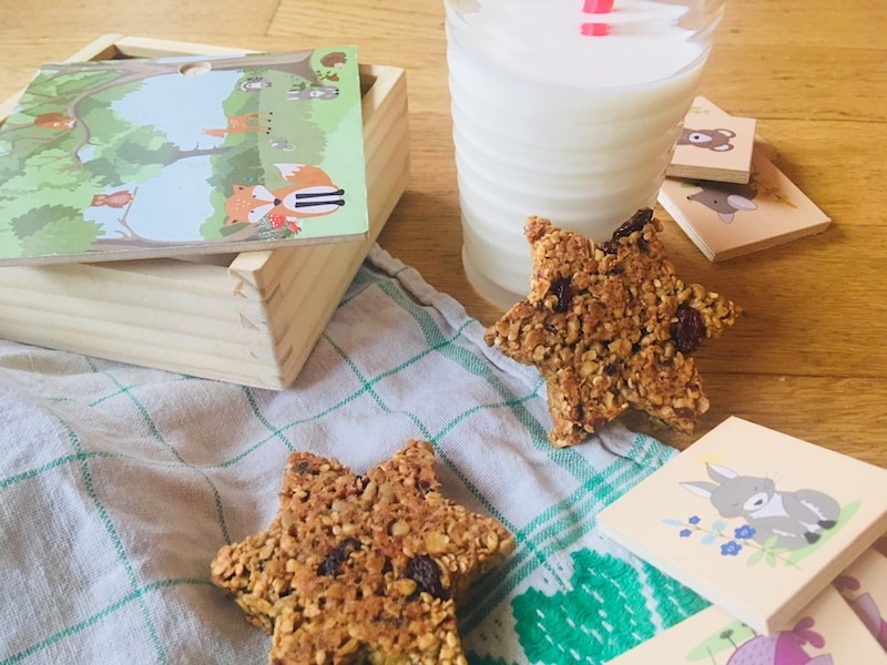 Rezept für Haferflocken-Müslikekse ohne Zucker