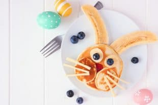 Bananen Pancakes - perfekt zum Osterfrühstück