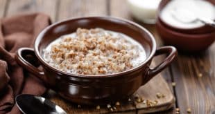 Hirse-Porridge ohne Zucker